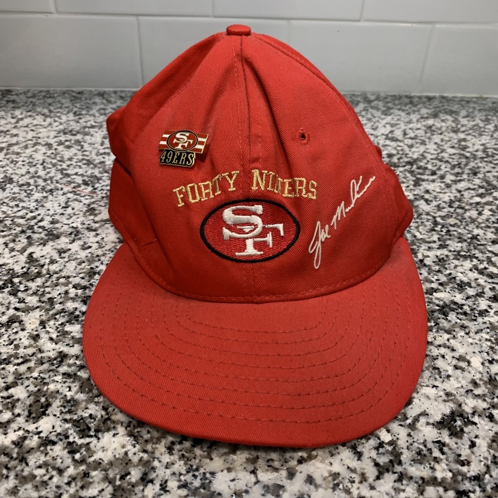 Vintage San Francisco 49ers Hat Cap Snap Back One Size NFL Football Joe Montana